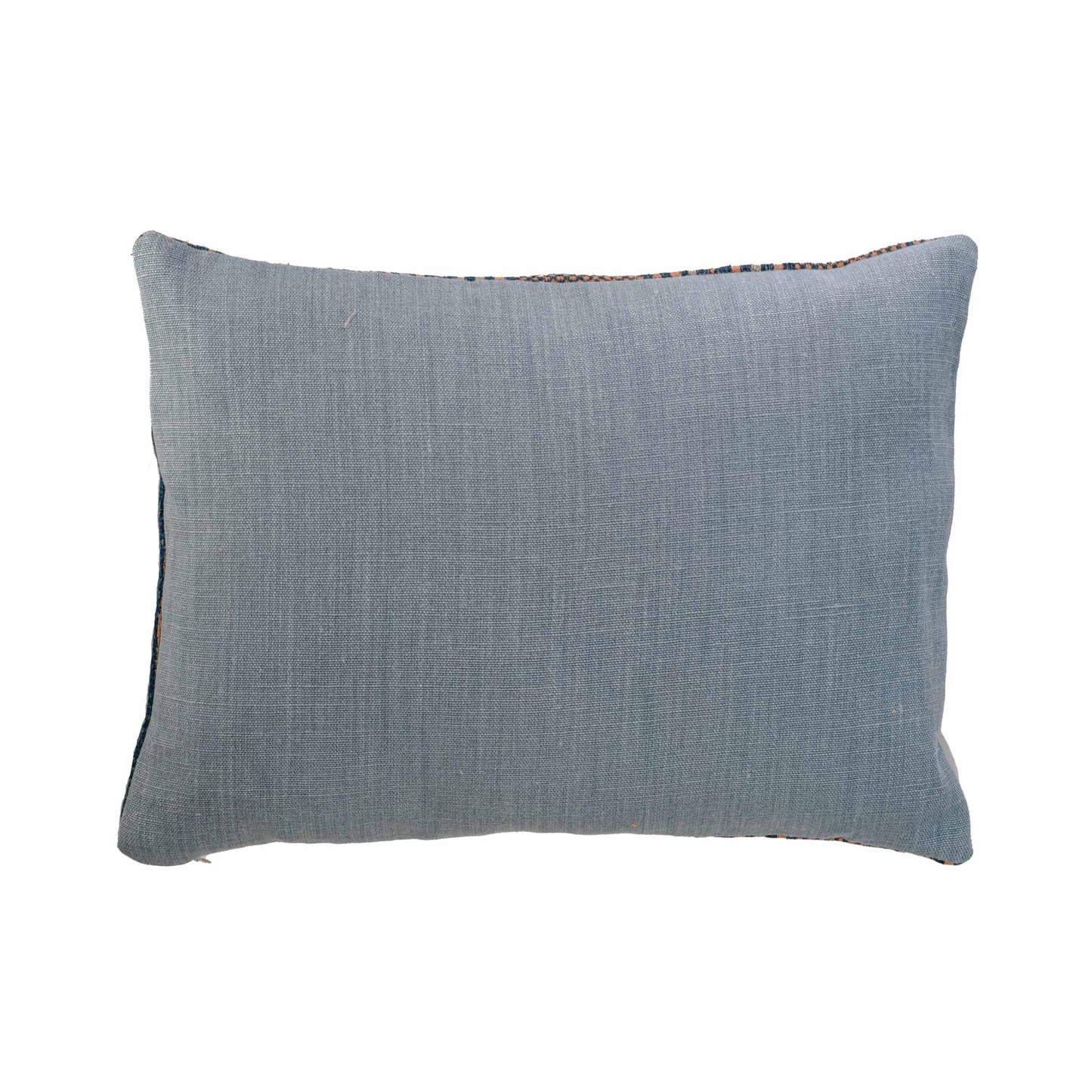 Blue/ terracotta Zhuang striped L